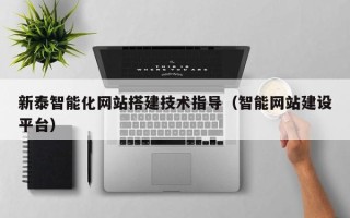 微山新泰智能化网站搭建技术指导（智能网站建设平台）